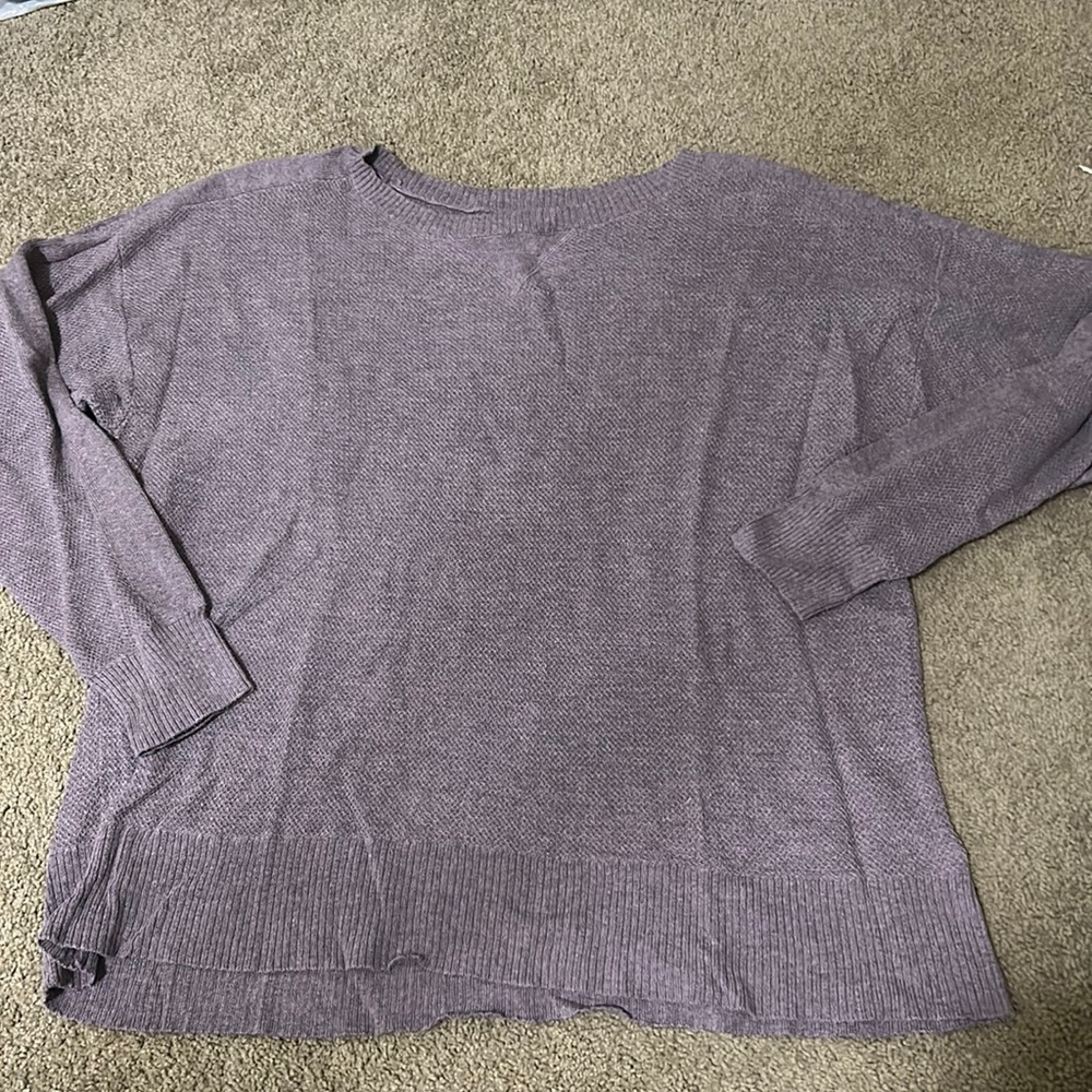 American eagle sweater light purple size XL
